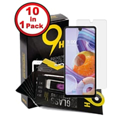 Clear Tempered Glass for LG Stylo 6 (2.5D / Pack of 10)