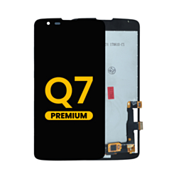 LCD Assembly without Frame for LG Q7 (X210G / 2016) (BLACK) (Premium)
