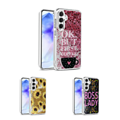 Liquid Quicksand Glitter Cover Case for Galaxy S24 / S25 (Only Ground Shipping)