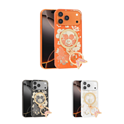 Luxury Diamond Shiny Cases with Butterfly Ring Design for iPhone 17 Pro (Only Ground Shipping)