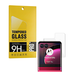 Back Tempered Glass for Motorola Razr Plus / Razr 40 Ultra (XT2321 /2023) (2.5D / 1 Piece)