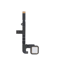 Home Button Flex Cable for Motorola Moto Z Play Droid (WHITE)