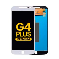 LCD Assembly without Frame for Motorola Moto G4 Plus (XT1640 / 1641 / 1642 / 1644) (WHITE) (Premium)