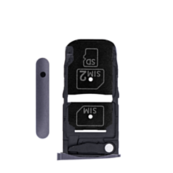 Sim Card Tray for Motorola Moto Z Droid (BLACK)