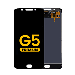 LCD Assembly without Frame for Motorola Moto G5 (XT1670) (BLACK) (Premium)