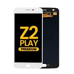 LCD Assembly without Frame for Motorola Moto Z2 Play (XT1710) (WHITE) (Premium)