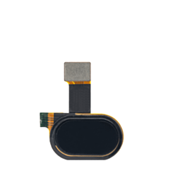 Fingerprint Sensor with Flex Cable for Motorola Moto E4 / E4 Plus (BLACK)