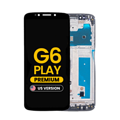 LCD Assembly with Frame for Motorola Moto G6 Play (XT1922-6-7-9) (US Version) (BLACK) (Premium)
