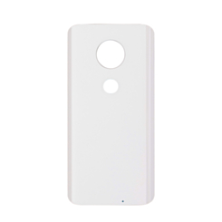 Back Cover for Motorola G7 (XT1962) (NO LOGO) (WHITE)