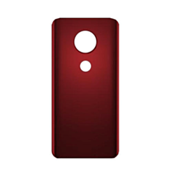 Back Cover for Motorola G7 Plus (NO LOGO) (RED)