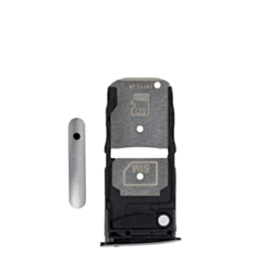 Sim Card Tray for Motorola Moto Z4 (1980) (SILVER)
