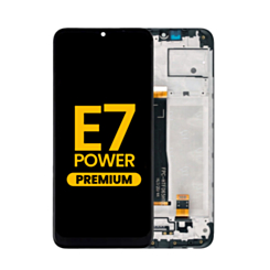 LCD Assembly with Frame for Motorola Moto E7 Power (XT2097-6) (BLACK) (Premium)
