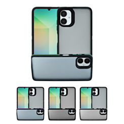 Matte Silicone Frame Shockproof Case for Galaxy A06 (Only Ground Shipping)