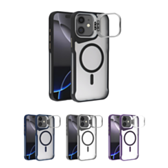 Matte Transparent Camera Stand Case with Wireless Charging for iPhone 11 (Only Ground Shipping)