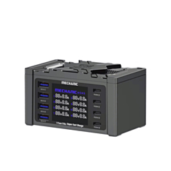 MECHANIC V-Power 8 Max (115W) 8-Ports (4x USB A / 4X USB C) Desktop Digital Display High Power Fast Quick Charger (Only Ground Shipping)