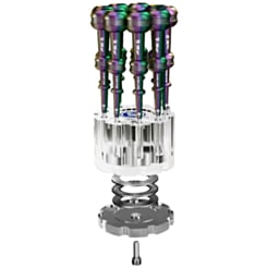 MECHANIC R10 Double Bearing 360 Degree 9-hole Crystal Storage Storage (Not Returnable) (Only Ground Shipping)