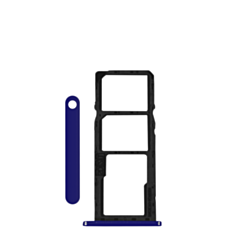 Dual Sim Tray for Motorola Moto G7 Power (BLUE)