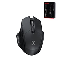 Bluetooth + 2.4G 6 Button Low-Latency Wireless Mouse (BLACK) (Only Ground Shipping)