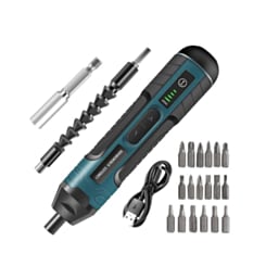 Small Multi Function Rechargeable Lithium-Ion Electric Screwdriver (Only Ground Shipping)