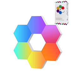 Touch-Controlled Modern Hexagonal LED Wall Lights (6 Pack) (Only Ground Shipping)