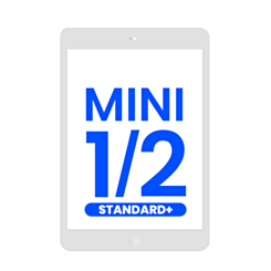 Standard+ Digitizer for iPad Mini 1 / Mini 2 (WHITE) (Home Button and IC Chip Pre-Installed)