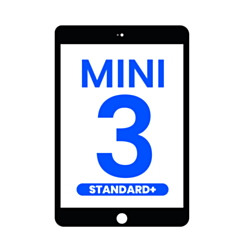 Standard+ Digitizer for iPad Mini 3 (BLACK) (with IC Chip Connector)