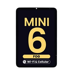 LCD and Digitizer Assembly for iPad Mini 6 (Cellular and WiFi Version) (Premium Assembled)