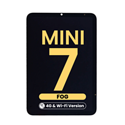 LCD and Digitizer Assembly for iPad Mini 7 (Cellular and WiFi Version) (Premium Assembled)