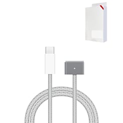 M-Safe 3 Cable (6ft) (GRAY) (OEM Pull A/B Grade) (Only Ground Shipping)
