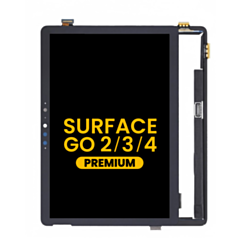 LCD Assembly without Frame for Microsoft Surface Go 2 (1901 / 1926 / 1927) / Go 3 / Go 4 (2067) (BLACK) (Premium)