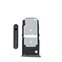 Dual Sim Card Tray for Motorola Moto Z3 / Z3 Play (BLACK)