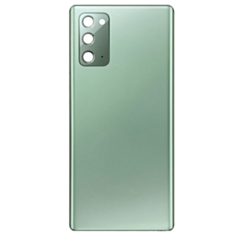 Back Glass with Camera Lens for Galaxy Note 20 (US / International) (Service Pack) (Mystic Green)