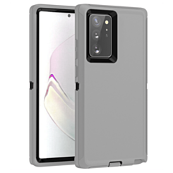 Heavy Duty Case for Galaxy Note 20 Ultra (DARK GRAY & BLACK) (Only Ground Shipping)
