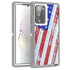 Heavy Duty Case for Galaxy Note 20 Ultra (US FLAG) (Only Ground Shipping)
