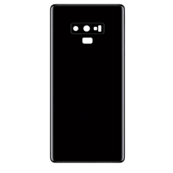 Back Glass with Camera Lens and Adhesive for Galaxy Note 9 (NO LOGO) (MIDNIGHT BLACK)