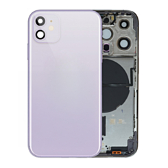 Back Housing Frame with Small Components Pre-Installed for iPhone 11 (PURPLE) (OEM Pull A Grade)