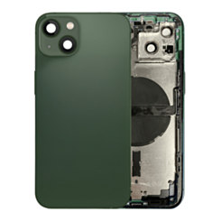 Back Housing Frame with Small Components Pre-Installed for iPhone 13 (GREEN) (US Version) (OEM Pull A Grade)