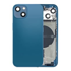 Housing Frame with Small Parts Pre-Installed for iPhone 13 (BLUE) (International) (OEM Pull A Grade)