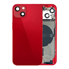 Housing Frame with Small Parts Pre-Installed for iPhone 13 (RED) (International) (OEM Pull A Grade)
