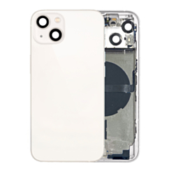 Housing Frame with Small Parts Pre-Installed for iPhone 13 (WHITE) (International) (OEM Pull A Grade)