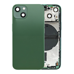 Back Housing Frame with Small Components Pre-Installed for iPhone 13 Mini (GREEN) (US Version) (OEM Pull A Grade)
