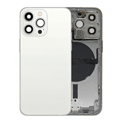 Back Housing Frame with Small Components Pre-Installed for iPhone 13 Pro (SILVER) (US Version) (OEM Pull A Grade)