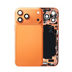 Back Housing Frame with Small Components Pre-Installed for iPhone 17 Pro Max (COSMIC ORANGE) (US Version) (OEM Pull A Grade)