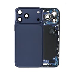 Back Housing Frame with Small Components Pre-Installed for iPhone 17 Pro Max (DEEP BLUE) (International Version) (OEM Pull A Grade)