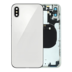 Back Housing Frame with Small Components Pre-Installed for iPhone X (SILVER) (OEM Pull A Grade)