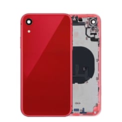 Back Housing Frame with Small Components Pre-Installed for iPhone XR (RED) (OEM Pull A Grade)