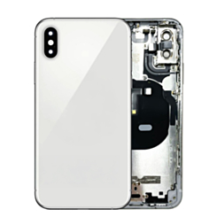 Back Housing Frame with Small Components Pre-Installed for iPhone XS (SILVER) (OEM Pull A Grade)