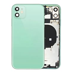 Back Housing Frame with Small Components Pre-Installed for iPhone 11 (GREEN) (OEM Pull A Grade)