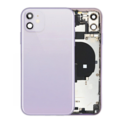 Back Housing Frame with Small Components Pre-Installed for iPhone 11 (PURPLE) (OEM Pull B Grade)