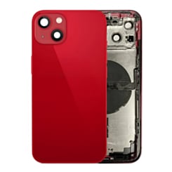 Back Housing Frame with Small Components Pre-Installed for iPhone 13 (RED) (US Version) (OEM Pull B Grade)